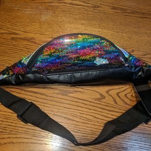 Sequin fanny pack, NEW with tags